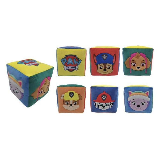 Paw Patrol Peluche Cubo 25x25cm