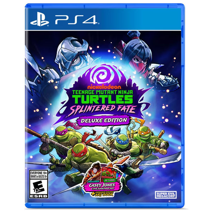 Cidiverte Teenage Mutant Ninja Turtles Splintered Fate Deluxe Edition PS4