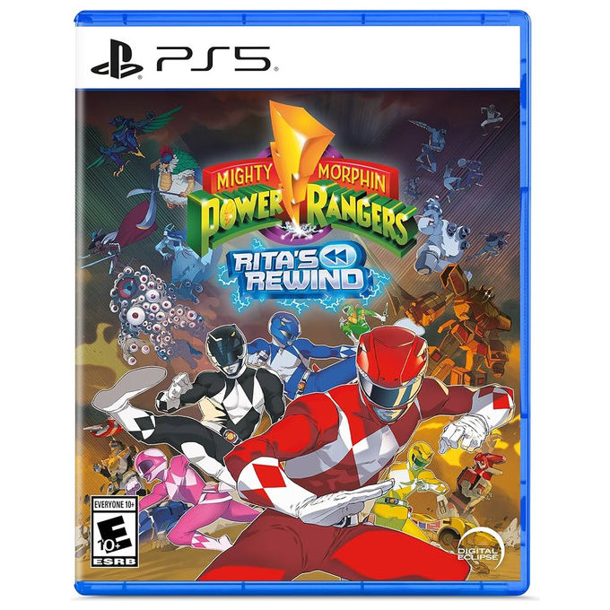 NDS Mighty Morphin Power Rangers: Rita's Rewind PlayStation 5 Brawler 2D