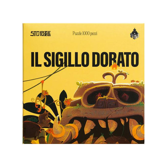 Stopuzzle Puzzle 1000 Pezzi Il Sigillo Dorato Art By Smile Agency