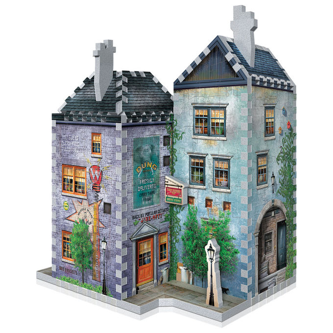 Wrebbit 3D Puzzle 3D Weasley's Wizard Wheezes e Daily Prophet 285 Pezzi