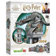 Wrebbit Puzzle 3D Banca di Gringotts 300 Pezzi Harry Potter