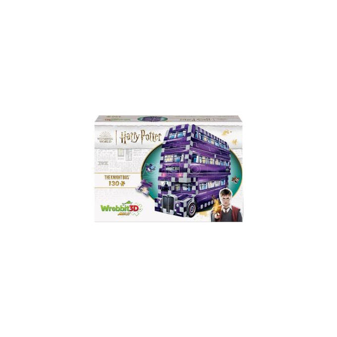 Wrebbit Harry Potter Mini Knight Bus Puzzle 3D da 130 Pezzi