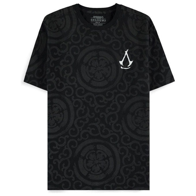 Difuzed T-Shirt Assassin's Creed Shadows Kanji Clan 100% Cotone