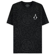 Difuzed T-shirt Assassin's Creed Shadows Da Uomo Kanji Clan Nera Manica Corta