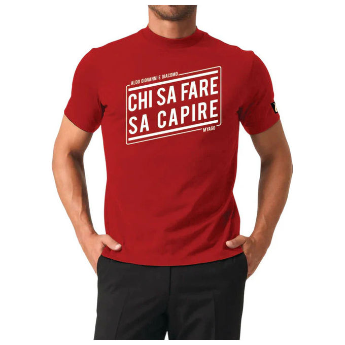 Myagg T-Shirt Rossa Taglia XL