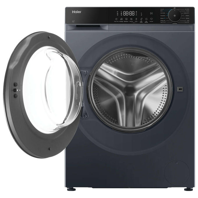 Haier HW80BP14357GTUIT Lavatrice 8Kg 1400rpm Classe A AI PowerDrive Vapore Wi-Fi Antracite (60x47x85) cm colore Antracite