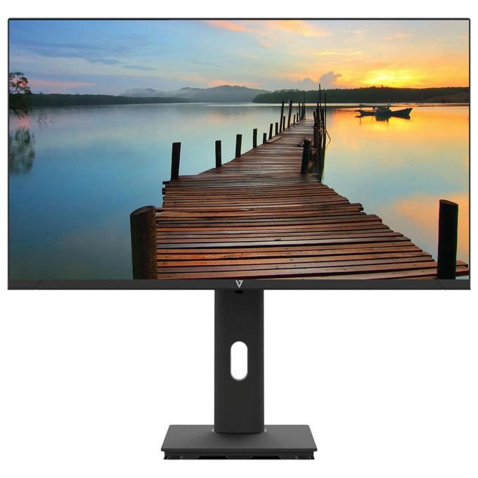 V7 Monitor Regolabile in Altezza 23.8 Pollici