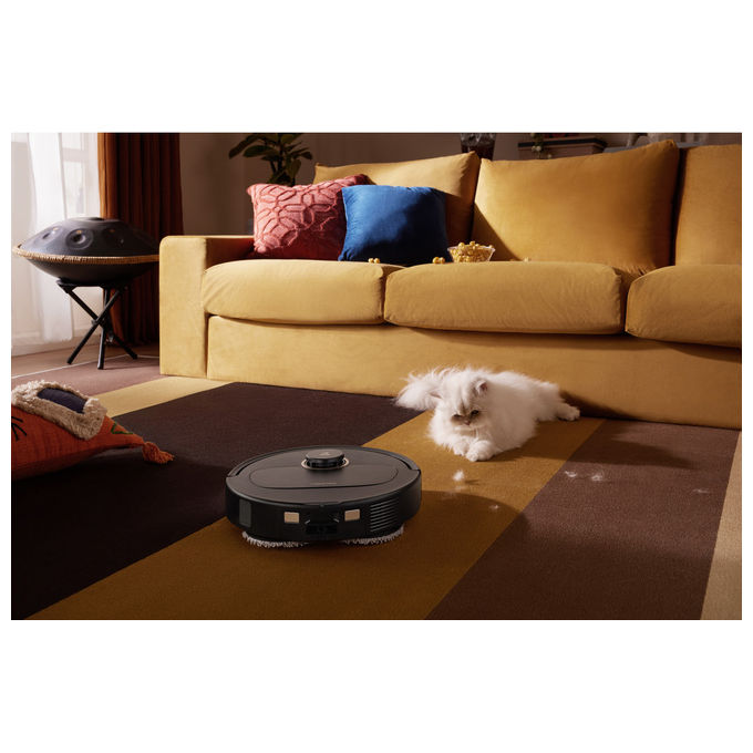 Roborock Robot Aspirapolvere e Lavapavimenti Qrevo 5AE 12000 Pa Nero