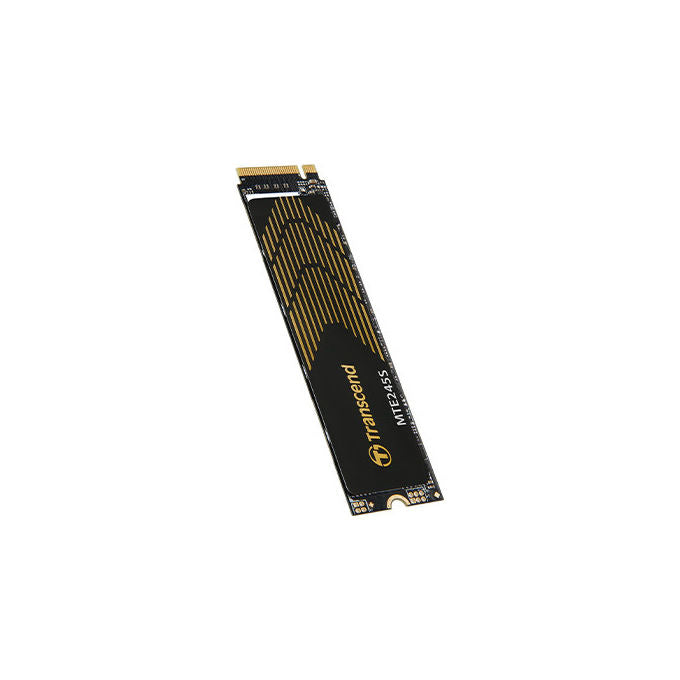 Transcend MTE245S SSD 500GB M.2 2280 PCIe Gen4 x4 NVMe 3D TLC NAND DRAM-less 4800 MB-s