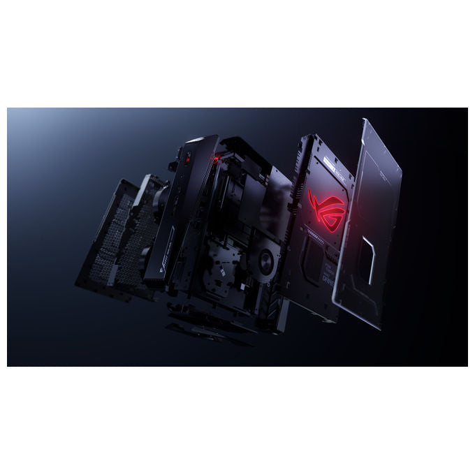 Asus, Mini PC Gaming ROG NUC RNUC15JNK9X389A2, Intel Core Ultra 9 275HX, RTX 5070 Ti, 32GB RAM, 1TB SSD, Nero