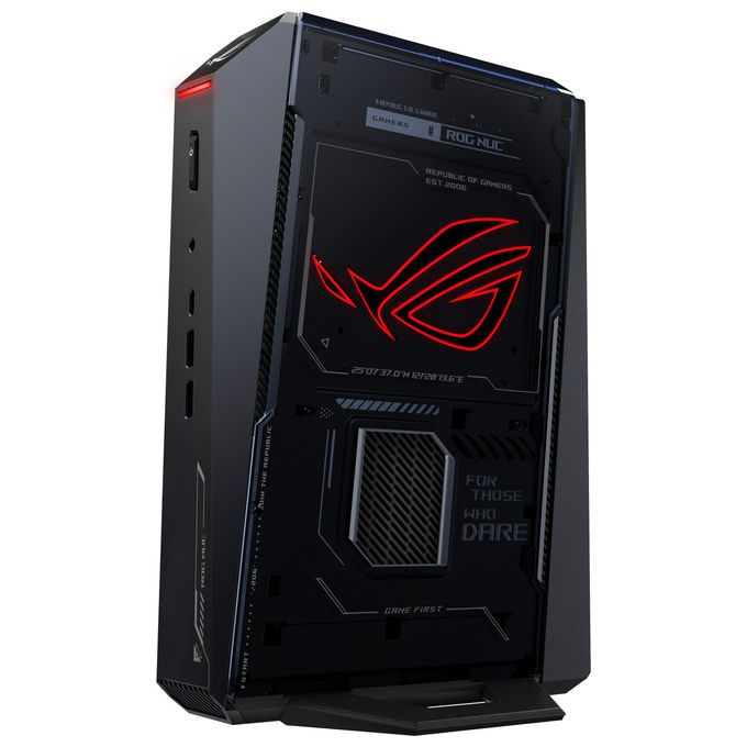 Asus, Mini PC Gaming ROG NUC RNUC15JNK9X389A2, Intel Core Ultra 9 275HX, RTX 5070 Ti, 32GB RAM, 1TB SSD, Nero