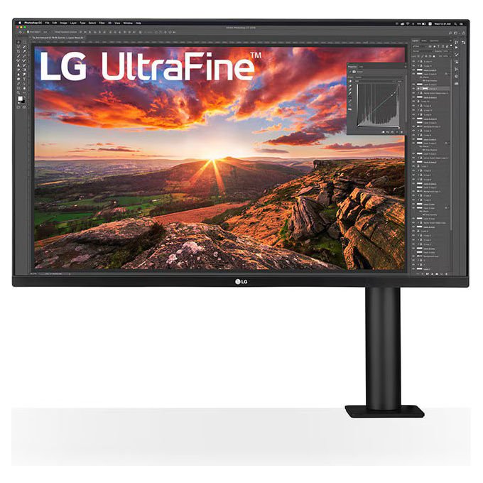 LG Monitor IPS 32'' Ergo UltraFine Borderless