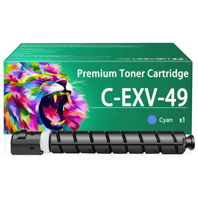 Canon Toner C-EXV 1007 Ciano 19000 Pagine