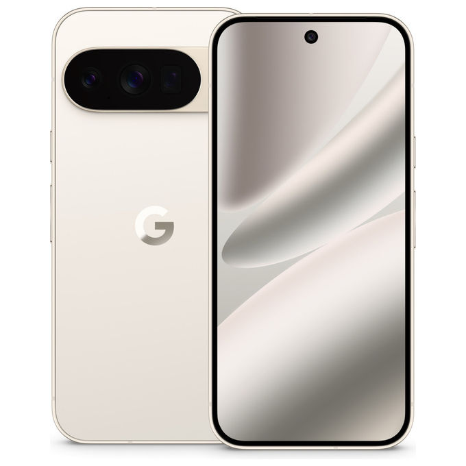 Google, Pixel 10 Pro, Smartphone Android, 128GB, Grigio Creta, Display 6.3'', Tripla Fotocamera