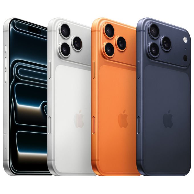 Apple MFYN4ZD-A iPhone 17 Pro Max Smartphone 5G 6.9'' OLED 256 GB A19 Pro Doppia SIM iOS 26 colore Arancione