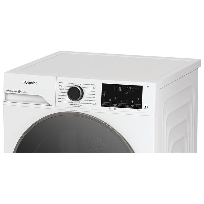 Hotpoint Asciugatrice a Pompa di Calore 9 Kg Délica Classe A HPT 96D BS IT