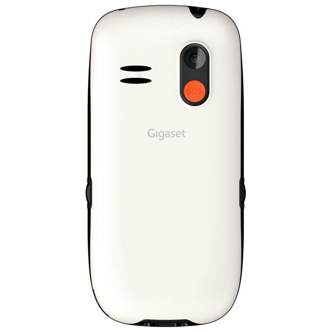 Gigaset Telefono per Anziani GL395 Display 2.2'' Tasto SOS Bianco