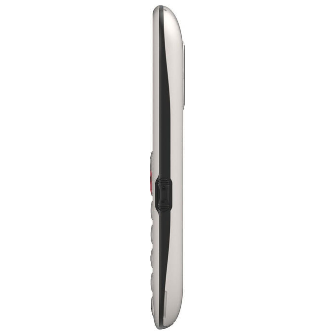 Gigaset Telefono per Anziani GL395 Display 2.2'' Tasto SOS Bianco