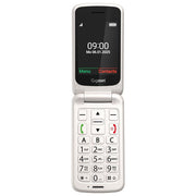 Gigaset Telefono Cellulare per Anziani GL595 Clamshell Bianco