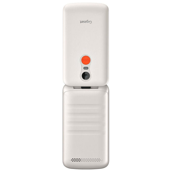 Gigaset Telefono Cellulare per Anziani GL595 Clamshell Bianco