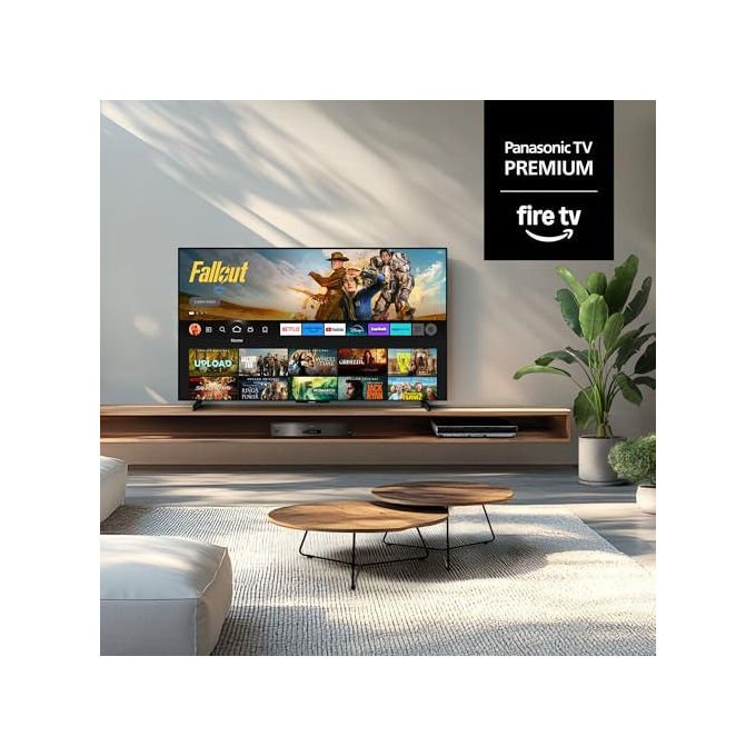[ComeNuovo] Panasonic Tv OLED 4K Ultra HD 55 Pollici Smart Tv Fire Tv Dolby Vision e Atmos Nero
