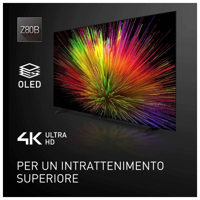 [ComeNuovo] Panasonic Tv OLED 4K Ultra HD 55 Pollici Smart Tv Fire Tv Dolby Vision e Atmos Nero