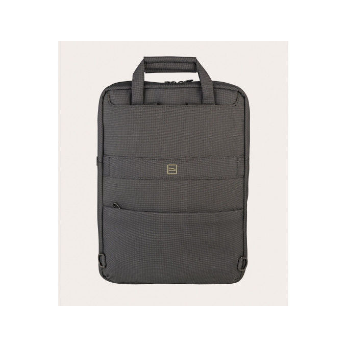 Tucano WO4BK-MB16 Work Out 4 Zaino Slim per MacBook Pro 16'' e Laptop 15.6'' Poliestere Riciclato colore Nero
