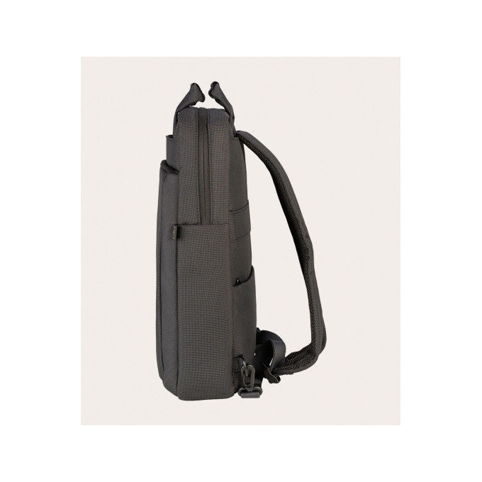 Tucano WO4BK-MB16 Work Out 4 Zaino Slim per MacBook Pro 16'' e Laptop 15.6'' Poliestere Riciclato colore Nero