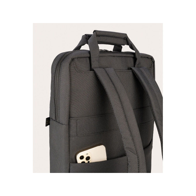 Tucano WO4BK-MB16 Work Out 4 Zaino Slim per MacBook Pro 16'' e Laptop 15.6'' Poliestere Riciclato colore Nero