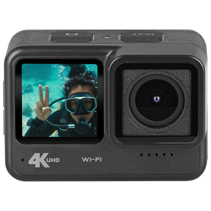 Trevi, Action Camera 4K, 20 MP, Wi-Fi, Display LCD, GO 2600