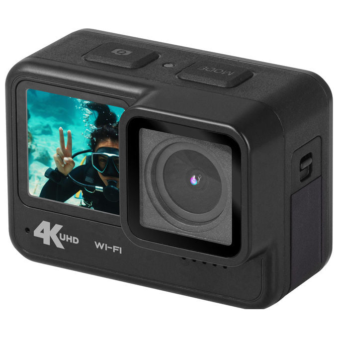 Trevi, Action Camera 4K, 20 MP, Wi-Fi, Display LCD, GO 2600