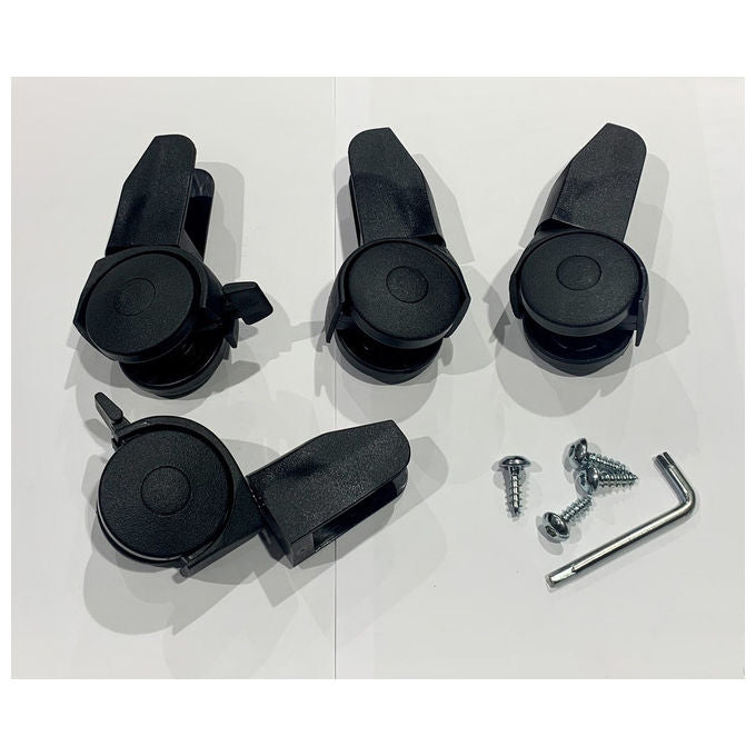 Foppapedretti Kit Montaggio Ruote per Stendino Allungo