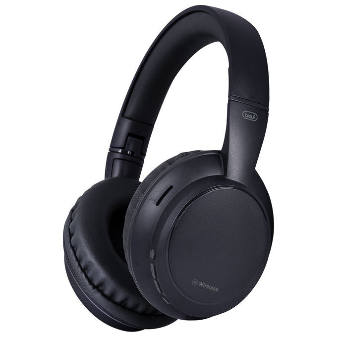 Trevi, Cuffie DJ Over-Ear Wireless DJ 12E35 BT, Nero