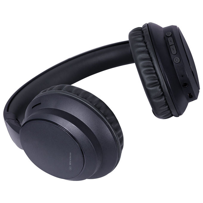 Trevi, Cuffie DJ Over-Ear Wireless DJ 12E35 BT, Nero