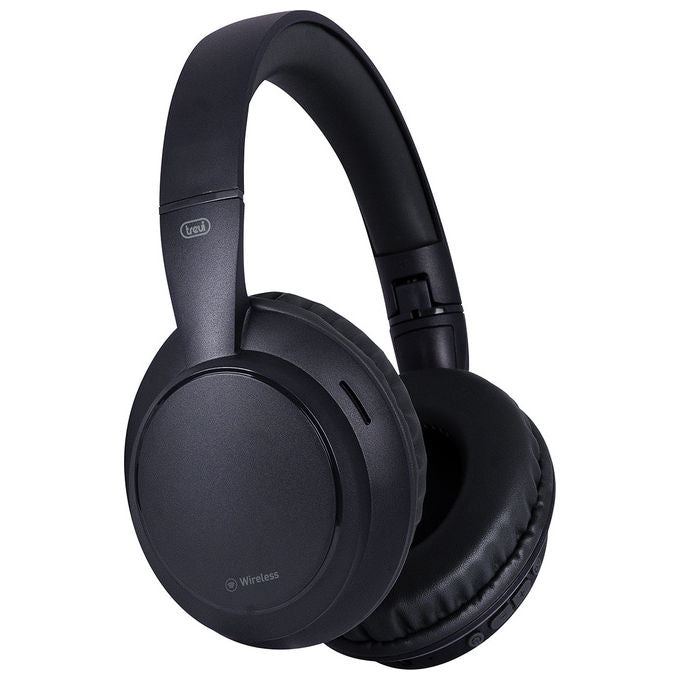 Trevi, Cuffie DJ Over-Ear Wireless DJ 12E35 BT, Nero