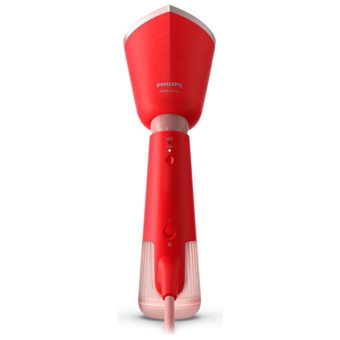 Philips, Ferro da Stiro Verticale Portatile 5000 STH5020-40, 1400W, Rosso