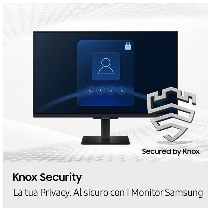Samsung LS27FM500EUXEN Smart Monitor M5 27'' IPS Full HD 1920x1080 60Hz Gaming Hub Wi-Fi Bluetooth HDMI colore Nero