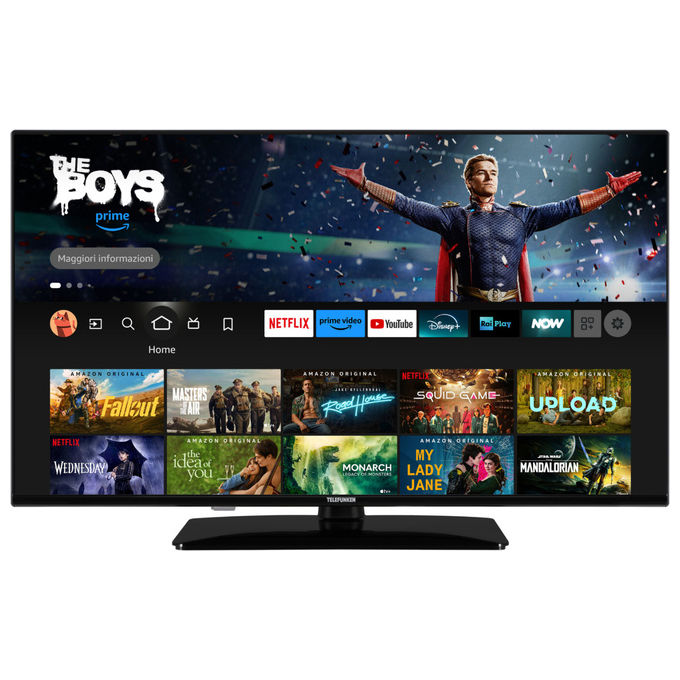 Telefunken Tv Led 40'' HD Fire Tv Wi-Fi Nero