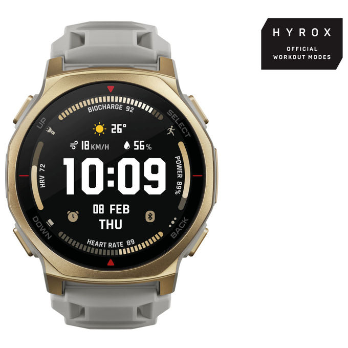 Amazfit, Smartwatch T-Rex 3 Pro, AMOLED 1.32'', GPS, Oro