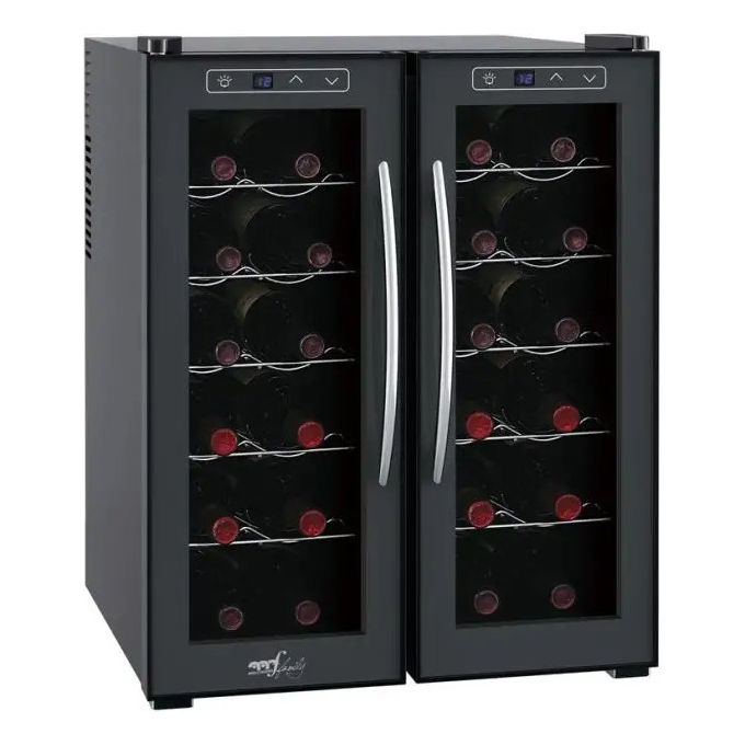 Melchioni Cantinetta Vino 24 Bottiglie Doppia Temperatura Vermentino 24 C Dual