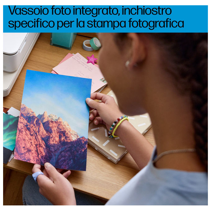HP, Envy Inspire 7224e, Stampante All-in-One, Wireless Colore, Instant Ink