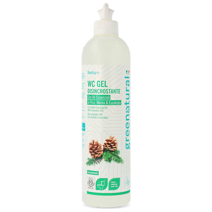 Greenatural Detersivo WC Gel Disincrostante Pino Menta Eucalipto 500 ml