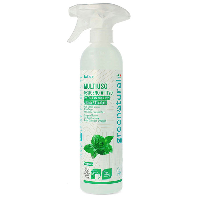 Greenatural Detersivo Bagno e WC Spray Gel 500 ml