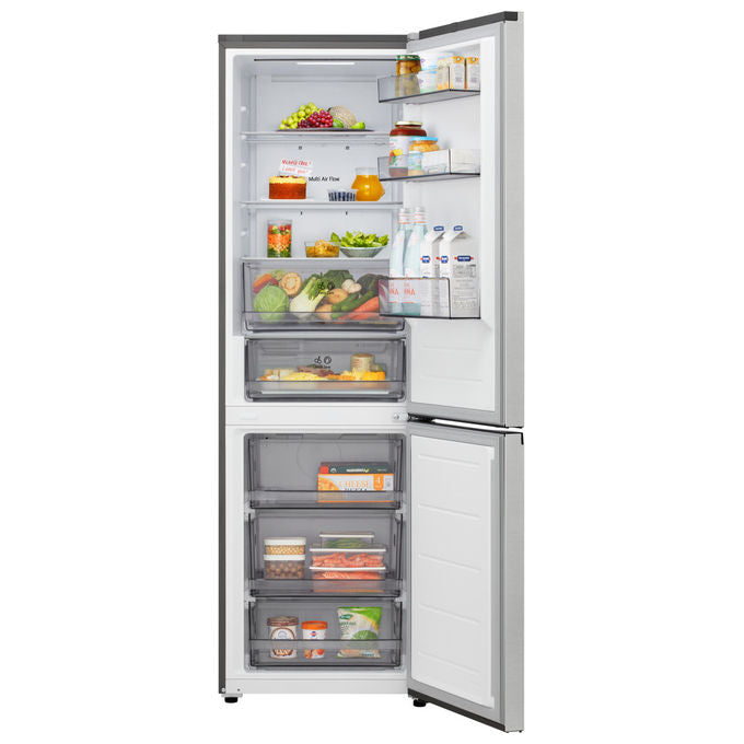 LG Frigorifero Combinato FitandMax 60cm 333L Classe E Ai Inverter Prime Silver