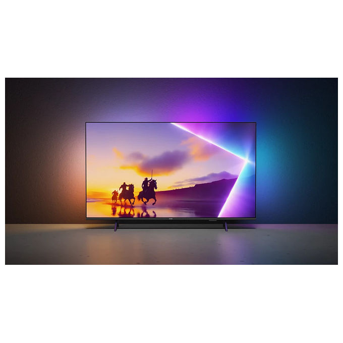 Philips 55PUS8450 Tv QLED UHD 4K Ambilight 55 Pollici Smart Tv