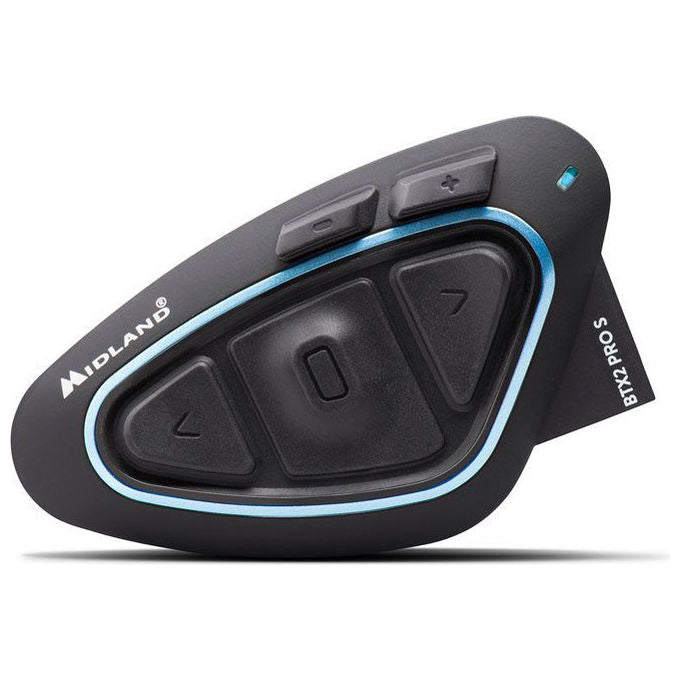 Midland Interfono Moto BTX2 Pro S 1200 m Nero Blu
