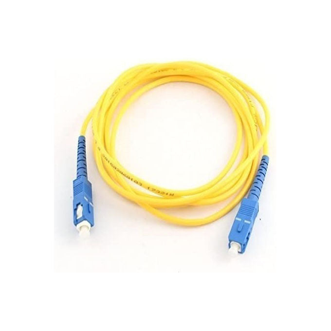 Gbc Cavo Patch Fibra Ottica FTTH 1 metro SC-APC Giallo