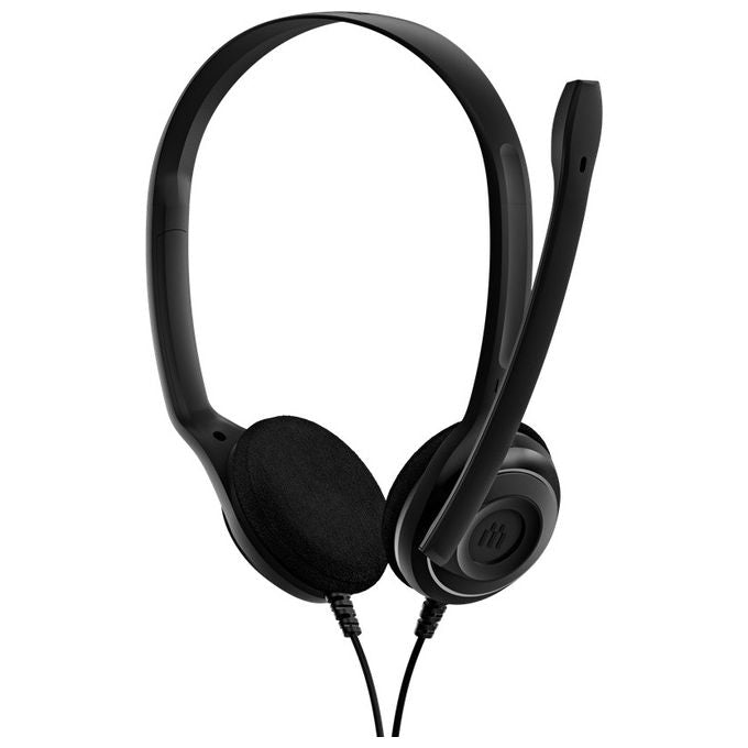 EPOS, Cuffie USB, EDU 12, Cablate, A Padiglione, Studio, Nere