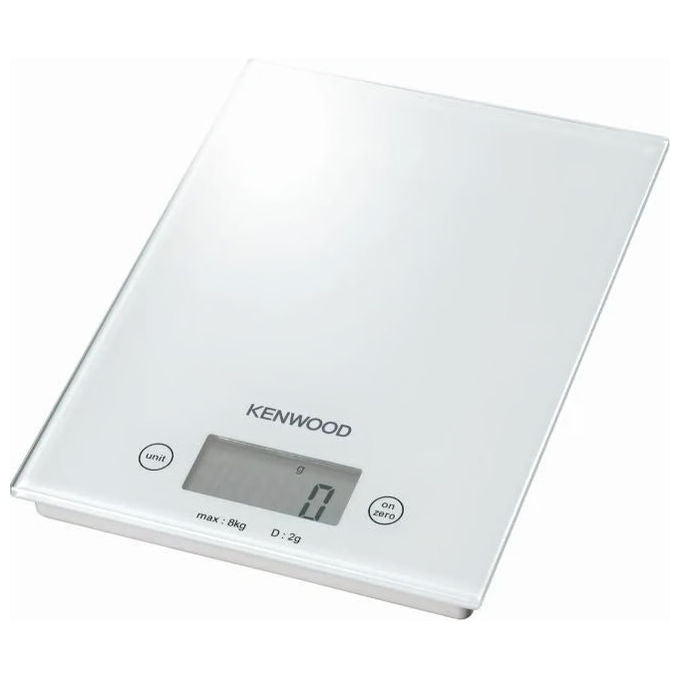 Kenwood Bilancia da Cucina Elettronica 8 kg Digitale Bianca